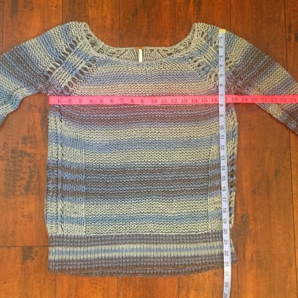 Free People Desert Moon Long Sleeve Pullover Knit Top - Picture 5 of 9